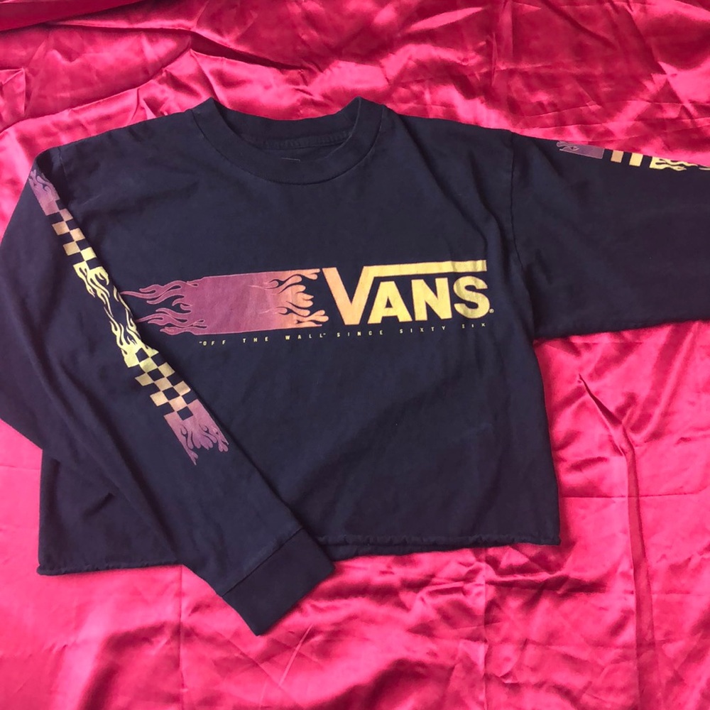 Vans Long Sleeve Flame Tee